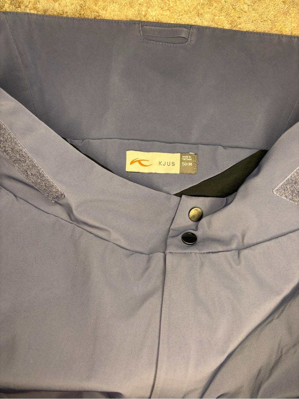Men's Gray All-Weather Ski Pants - Lightweight Performance View 3
